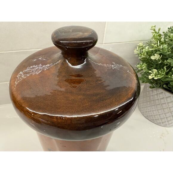 MCM Holiday Designs Flour Canister Mushroom Top - Picture 9 of 9